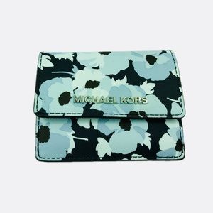 Michael Kors Jet Set Navy Card ID Key Holder